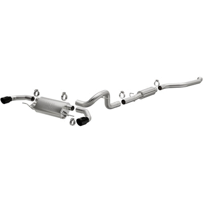 MagnaFlow 24-26 Ineos Grenadier Overland Series Black Chrome Cat-Back Performance Exhaust System - High clearance design