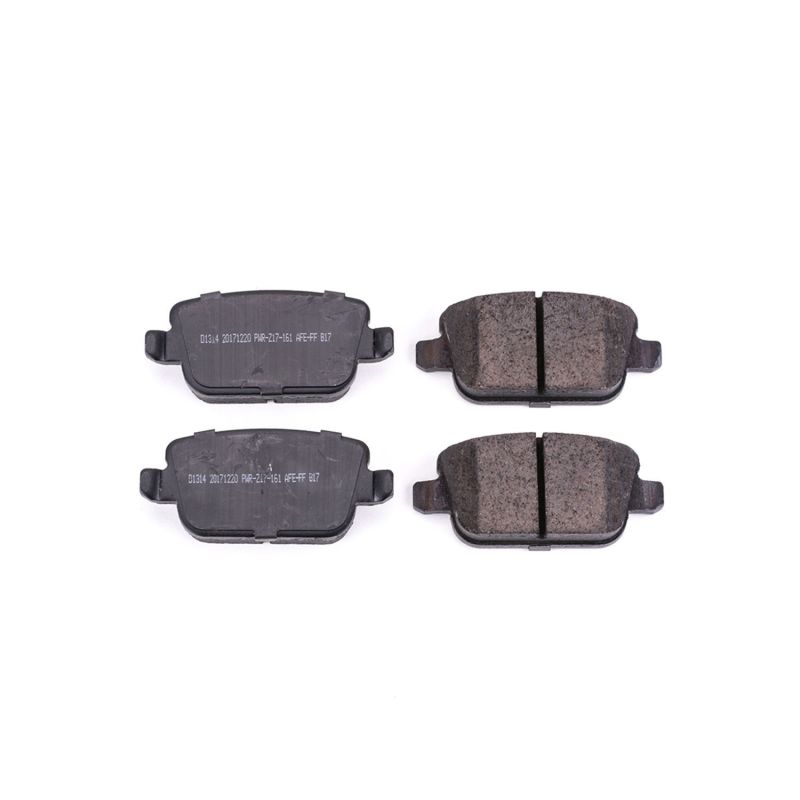 Power Stop 08-12 Land Rover LR2 Rear Z16 Evolution Ceramic Brake Pads - DTX Performance