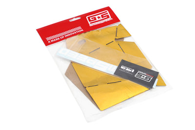 GrimmSpeed Turbo Heat Shield Reflect -A -Gold Foil, performance car parts by DTX Performance, aftermarket performance upgrades and tuning.