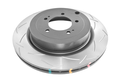 DBA 08-15 Mitsubishi Evolution X Rear Slotted 4000 Series Rotor, high performance brakes from veteran owned shop, performance upgrades