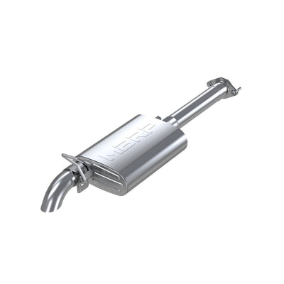 MBRP 00-06 Jeep Wrangler (TJ) Inline-4 2.5L Inline-6 4.0L Cat Back Single Off-Road Turn Down Alum Ex - high performance exhaust system