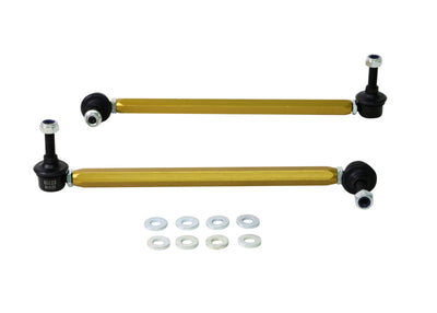 Whiteline 06/05+ Ford Focus LS / 05/09+ Mazda 3 BK Front Swaybar Link Kit H/Duty Adj Steel Ball, performance car parts, DTX Performance