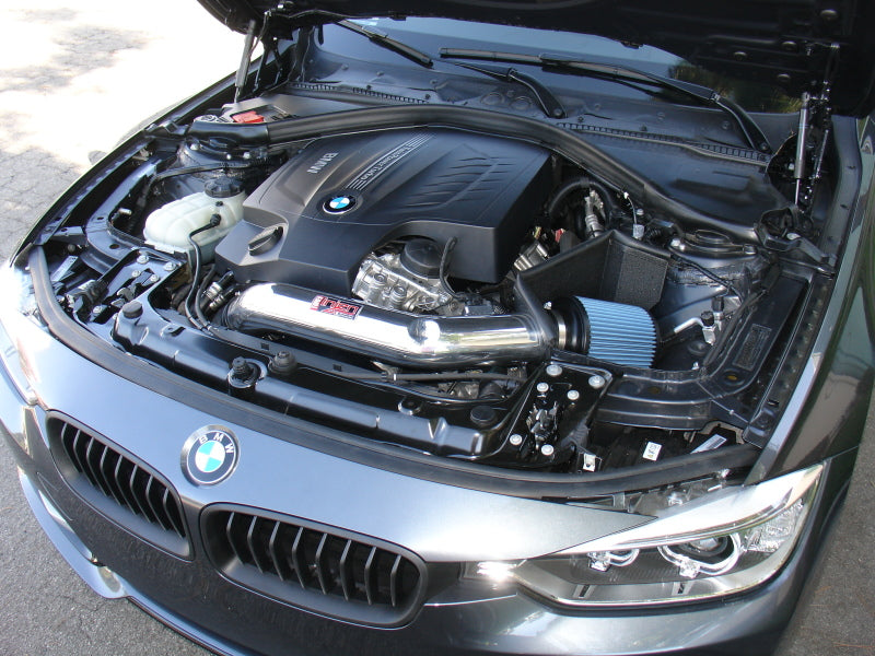 Injen 12-15 BMW 335i (N55) 3.0L L6 (turbo) AUTO TRANS ONLY Polished Short Ram Intake w/ MR Tech - DTX Performance