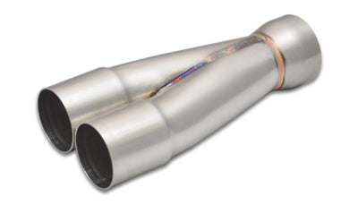 Vibrant 2-1 SS Merge Collectors (1-7/8in Inlet Slipover ID 2-1/4in Outlet OD) from DTX Performance