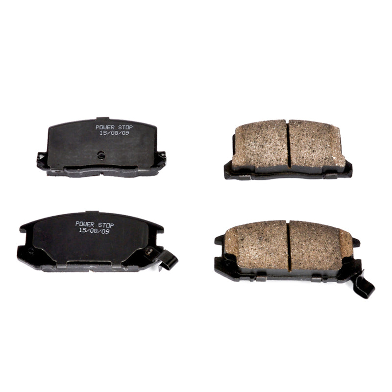 Power Stop 85-89 Toyota MR2 Rear Z16 Evolution Ceramic Brake Pads - DTX Performance