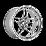 Weld S81 20x8 / 5x115 BP / 5.3in BS Polished Wheel (High Pad) - Non-Beadlock