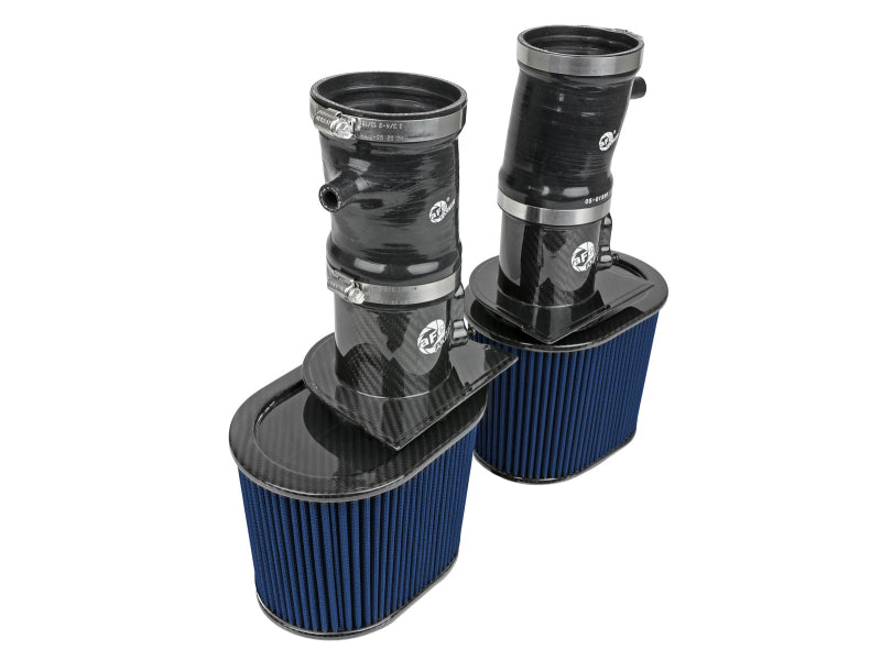 aFe 15-21 Lamborghini Huracan V10-5.2L Track Series Intake System w/ Pro 5R Filter - High performance car parts by DTX Performance