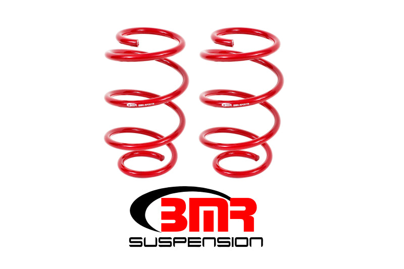 BMR 15-17 S550 Mustang Front Performance Version Lowering Springs - Red - DTX Performance