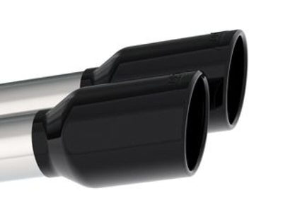 Borla 2020 Chevrolet Corvette C8 6.2L S-Type Exhaust System dual black chrome tips for performance car parts by DTX Performance