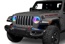 Load image into Gallery viewer, Oracle Jeep Wrangler JL/Gladiator JT 7in. High Powered LED Headlights (Pair) - Dynamic installed on Jeep Rubicon