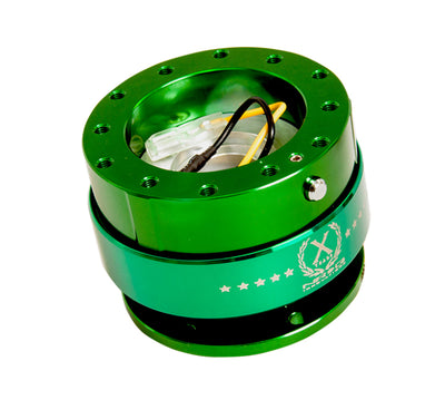NRG Quick Release Gen 2.0 - Green Body / Green Ring from performance car parts collection