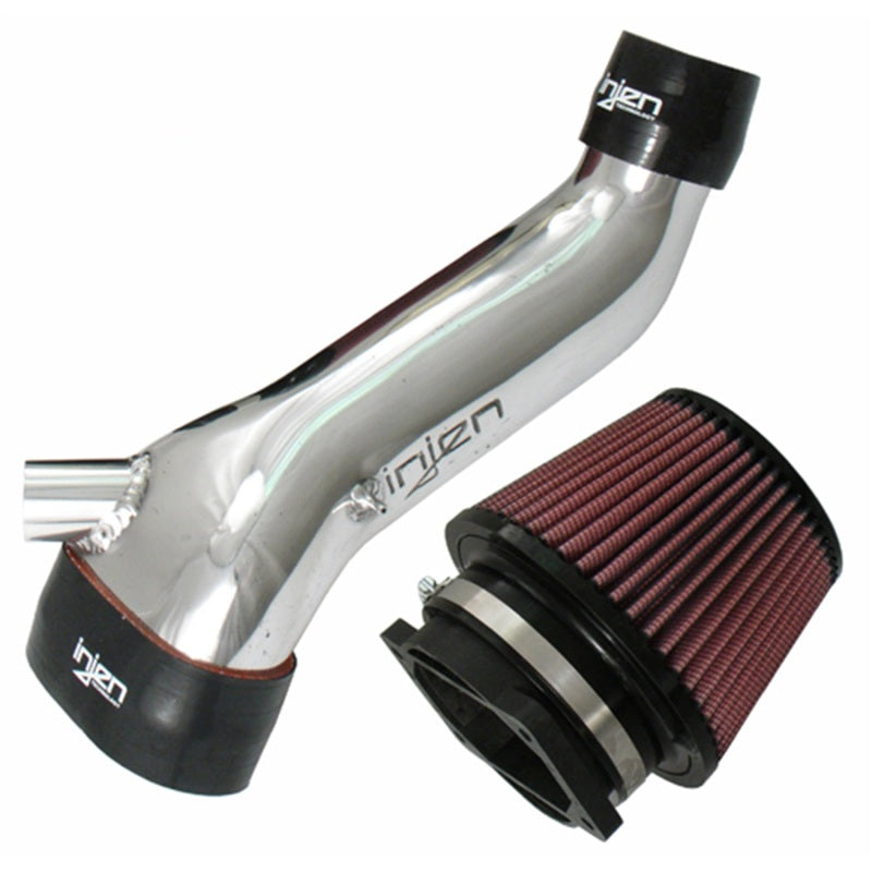 Injen 95-99 Eclipse Turbo Must Use Stock Blow Off Valve Polished Short Ram Intake - DTX Performance