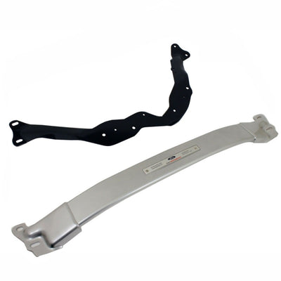 Ford Racing 15-18 Mustang GT350R Strut Tower Brace Kit from DTX Performance, high-performance auto parts for racing suspension.