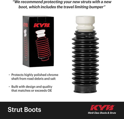 KYB Shocks & Struts Strut Boots Rear AUDI A3 2006-09 AUDI TT (Exc. Quattro) 2000-06 VOLKSWAGEN Beetl
