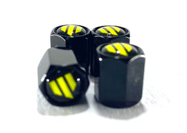Whiteline Valve Caps(Set of 4) for performance cars - premium anodized alloy, corrosion-resistant, from veteran owned DTX Performance.