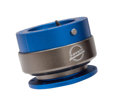NRG Quick Release Gen 2.0 - Blue Body / Blue Ring for performance car parts from DTX Performance, veteran owned performance shop