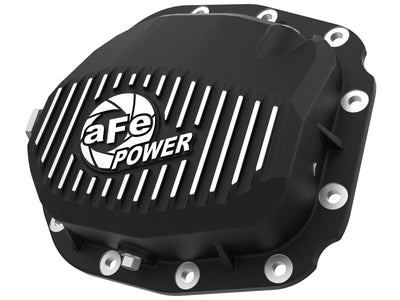 aFe Pro Series Rear Differential Cover Black w/ Fins 15-19 Ford F-150 (w/ Super 8.8 Rear Axles) - Performance Car Parts