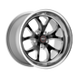 Weld S76 17x4.5 / 5x120.65 / 1.7 BS / 3.18 HB - Black Center - Polished Shell - Non-BL Wheel
