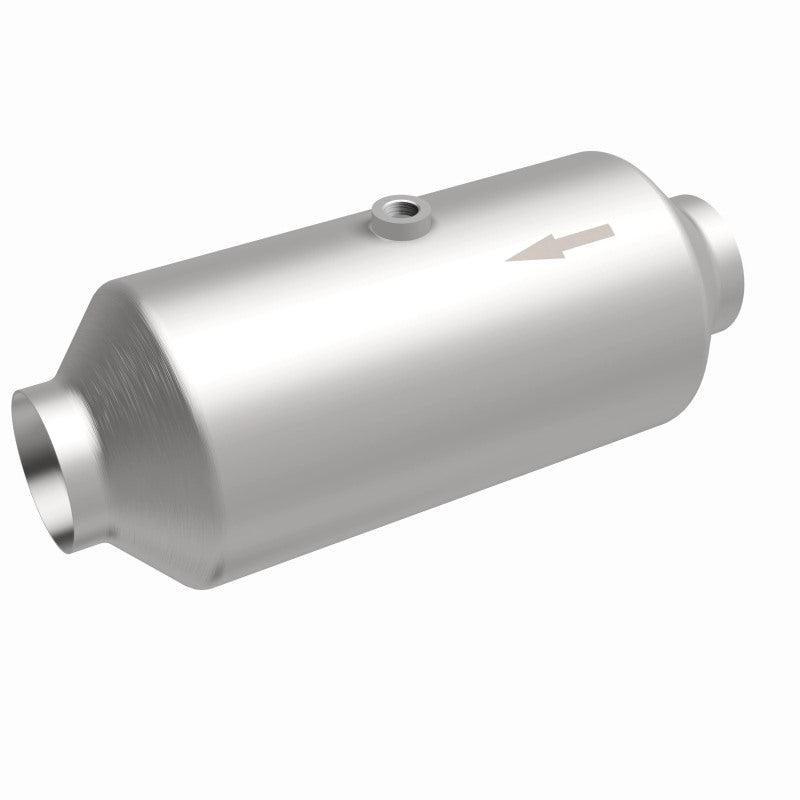 Magnaflow 3.00in. C/C 6in. spun body Universal Converter for performance upgrades at DTX Performance.