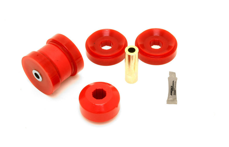 BMR 10-15 5th Gen Camaro Front Radius Rod Bushing Kit - Red - DTX Performance