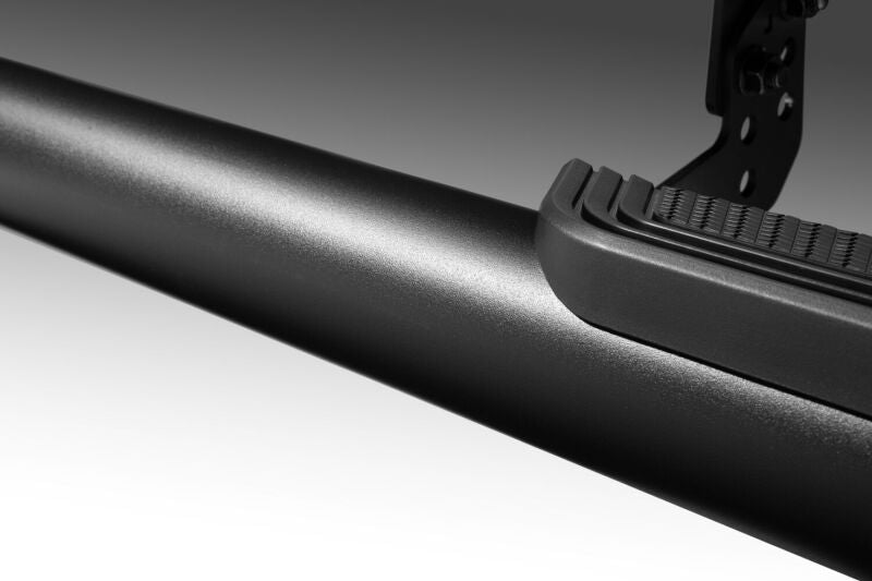 RealTruck 20-26 Jeep Gladiator JT Crew Cab Traxio 3in Nerf Bars - Textured Black