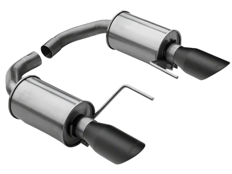 Roush 15-26 Mustang V6 / EcoBoost Black Tip Axle Back Exhaust