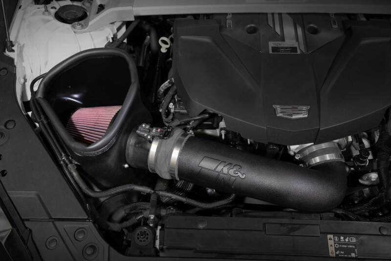 K&N 22-24 Cadillac CT5 6.2L V8 Performance Air Intake System - DTX Performance