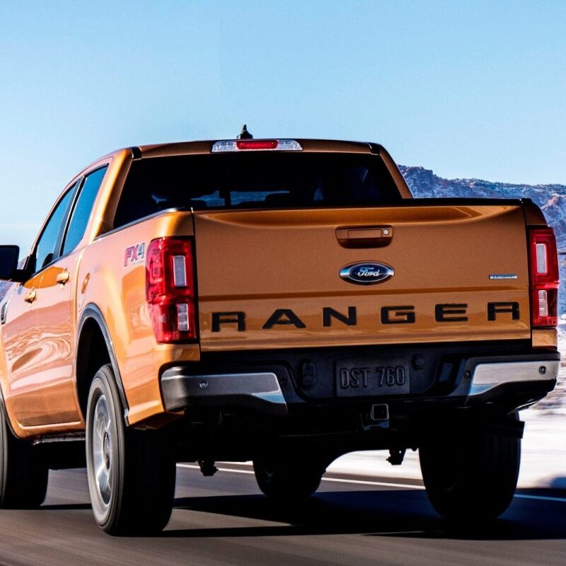 Putco 19-20 Ford Ranger - Black Platinum Tailgate Letters RANGER, performance car parts, DTX Performance, high performance auto parts