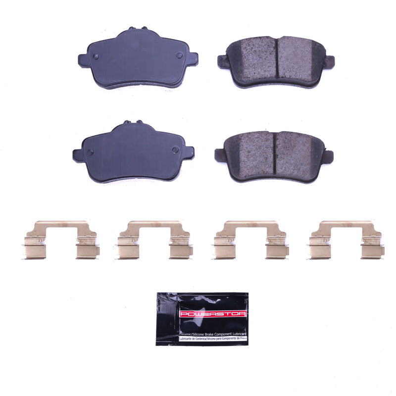 Power Stop 14-18 Mercedes-Benz CLA45 AMG Rear Z17 Evolution Ceramic Brake Pads w/Hardware - DTX Performance