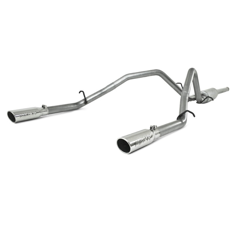 MBRP 2009 Chev/GMC 1500 4.8/5.3L EC/CC (excluding 8 bed) Cat Back Dual Split Rear exhaust system for performance upgrades