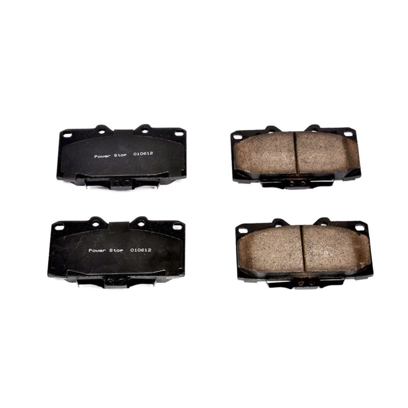 Power Stop 89-96 Nissan 300ZX Front Z16 Evolution Ceramic Brake Pads - DTX Performance