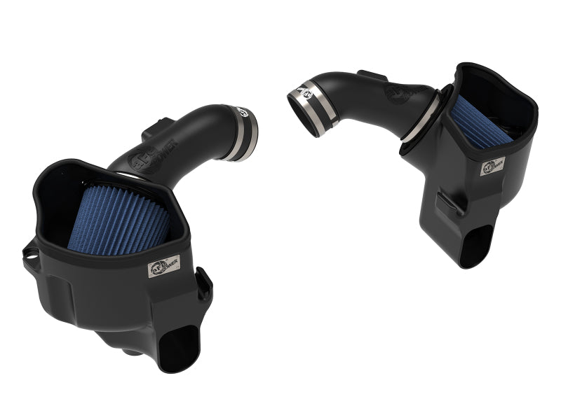 aFe POWER Magnum FORCE Stage-2 Pro 5R Cold Air Intake System 12-19 BMW M5/M6, perfect for performance car tuning and upgrades.