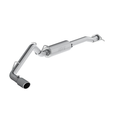 MBRP 17+ Chevrolet Colorado 2.5L/3.6L 3in Cat Back Single Side Exit w/ 4in Tip - AL, for high performance car parts