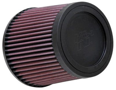 K&N Filter Universal Rubber Filter 2 1/2 inch Flange 6 inch Base 5 inch Top 5 1/2 inch Height for performance upgrades in racing vehicles
