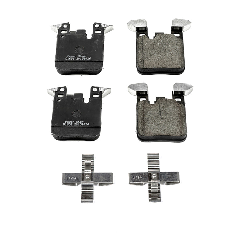 Power Stop 14-16 BMW 228i Rear Z17 Evolution Ceramic Brake Pads w/Hardware - DTX Performance