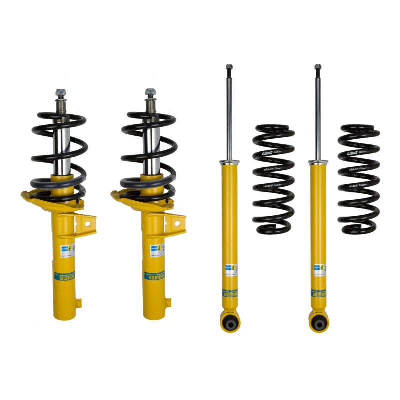 Bilstein B12 15-16 Audi S3 Prestige L4 2.0L/Premium Plus L4 2.0L Front and Rear Suspension Kit - DTX Performance