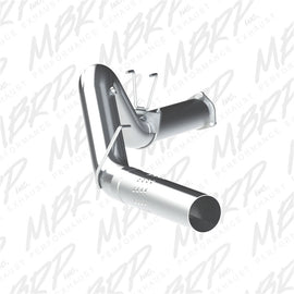 MBRP F-250/350/450 6.7 L 5in Filter Back Single Side Exit No Muffler AL - High performance auto parts from DTX Performance
