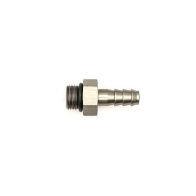 DeatschWerks 6AN ORB Male To 5/16in. Male Triple Barb Fitting with O-Ring, performance car parts, DTX Performance