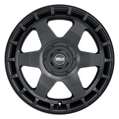 Weld Off-Road Ridge 20x9 - 8x170 BP - ET0 - 125.1mm CB - Satin Black Wheel