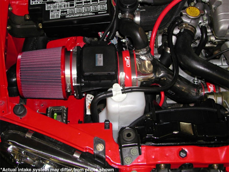 Injen 95-99 Mitsubishi Eclipse L4 2.0L Turbo Black IS Short Ram Cold Air Intake - DTX Performance