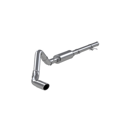 MBRP 2014 Chevy/GMC 1500 Silverado/Sierra 6.2L V8 Aluminum 3.5in C/B Single Side Exit Exh. performance exhaust system for cars