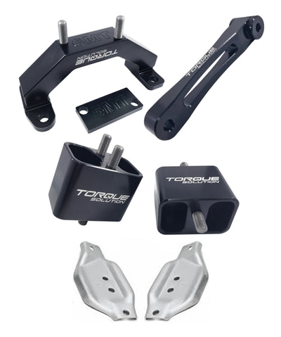 Torque Solution Engine & Transmission Mount Kit for 02-14 Subaru WRX and STI