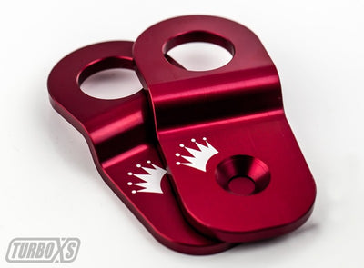 Turbo XS 15-16 Subaru WRX/STI Billet Aluminum Radiator Stay - Red, performance car parts by DTX Performance, veteran owned shop