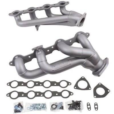 BBK 99-04 GM Truck SUV 4.8 5.3 Shorty Tuned Length Exhaust Headers - 1-3/4 Titanium Ceramic, performance car parts from DTX Performance