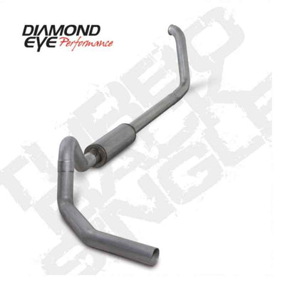 Diamond Eye KIT 4in TBSGL AL 450 00-early 03 Ford 7.3L Powerstroke F450 exhaust system, performance car parts, DTX Performance
