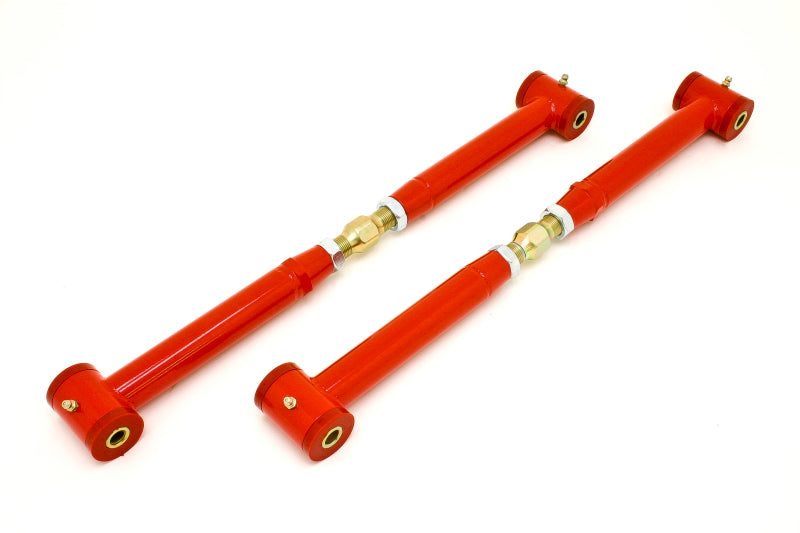 BMR 82-02 3rd Gen F-Body Chrome Moly Lower Control Arms On-Car Adj. (Polyurethane) - Red - DTX Performance