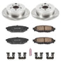 Power Stop 16-18 Subaru Crosstrek Rear Autospecialty Brake Kit with Z17 ceramic pads, rotors, and hardware - high performance brake upgrades