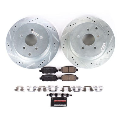 Power Stop 03-12 Infiniti FX35 Rear Z23 Evolution Sport Brake Kit - high performance brakes, brake upgrades, performance parts