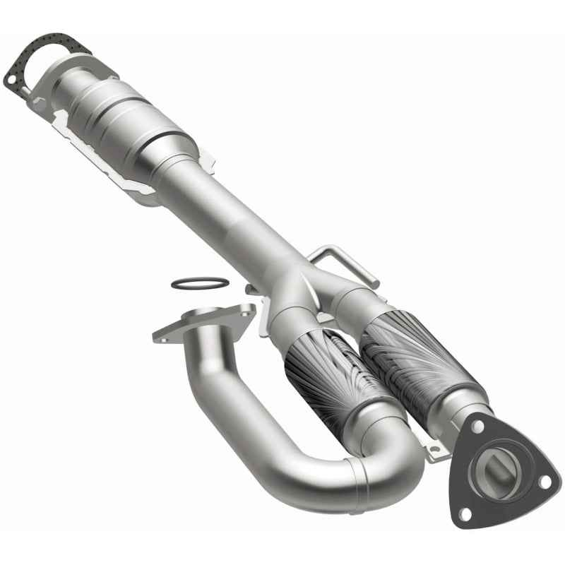 Magnaflow Conv DF 2011-2014 Maxima 3.5 L Underbody performance exhaust for high performance upgrades