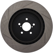 Load image into Gallery viewer, StopTech Power Slot 04 STi Rear Left Slotted Rotor by DTX Performance for high performance brake upgrades, veteran owned shop